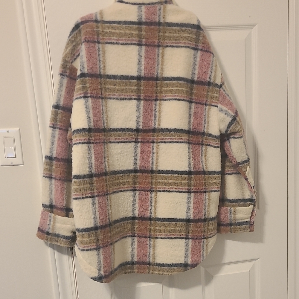 Zara Multicolor Plaid Jacket - Picture 3 of 3